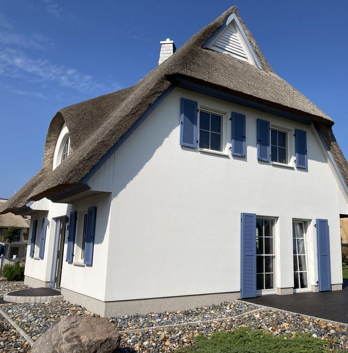 Das Haus von der Seite